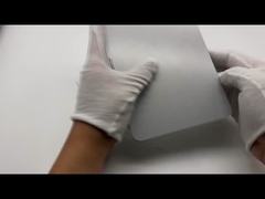 4MM 1220 X 2440MM Fırçalı Alüminyum Kompozit Yaprak Acp Duvar Paneli HDPE Kaplı