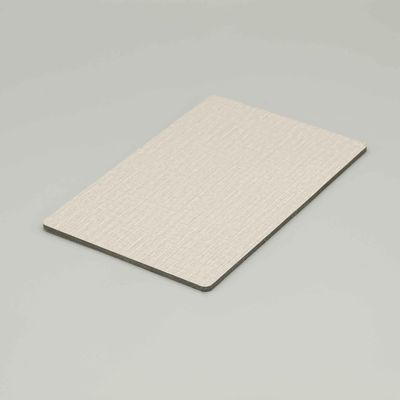 Tabela ve cephe için PVDF Alüminyum Kompozit Panel acp levha 4mm 1.22x2.44m Yanmaz UV Dirençli
