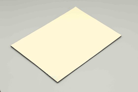 Sütlü Acp malzeme paneli 1220 X 2440MM İç mekan için Acp sayfası 4MM