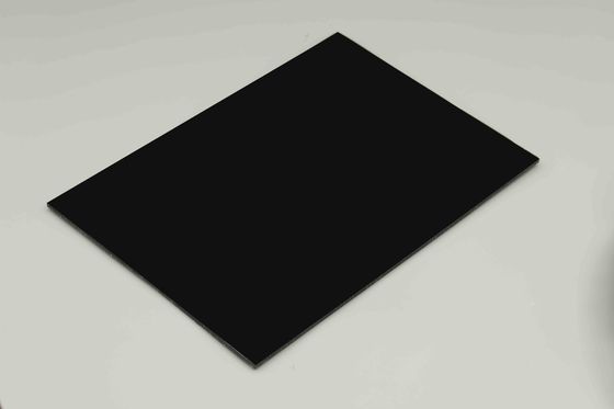 4 X 8ft Uzay Siyah Alüminyum Kompozit Duvar Kaplama Acp Panel Gösteri için