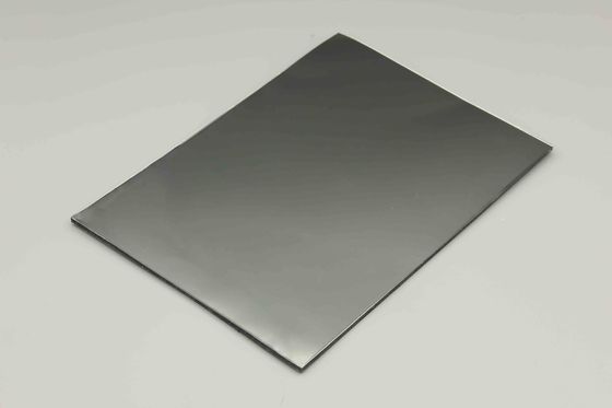 Gri ACP Alüminyum Pvdf Kaplama Özel 48 X 96 Inch Acp Aynalı Dönüşümü