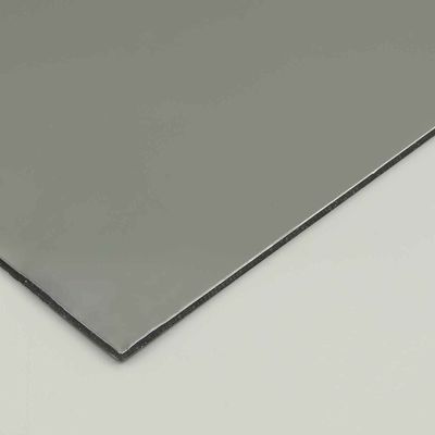 Gri PE Alüminyum Kompozit Paneli 4MM 1.22 X 2.44m Bina Dış Kompozit Panelleri