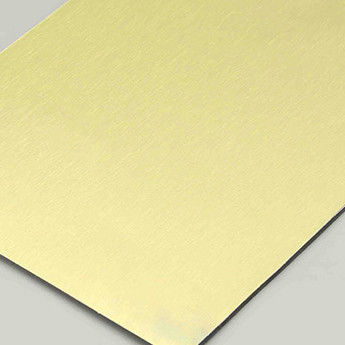 Duvar 0.3CM fırçalanmış alüminyum kompozit panel Beton kaplama alüminyum kompozit panel levhası