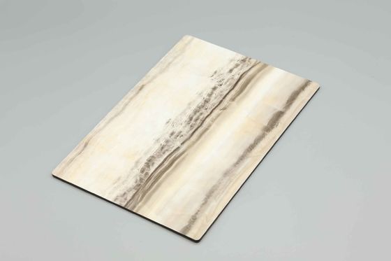 Anti-Çizik Kaba Taş Dökme Alüminyum Kompozit Paneller Slash Dökme Tuğla Kaplama Kaplama Dış Duvar Dekorasyonu