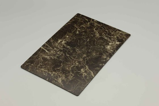 1220 X 2440MM 4MM Mermer Acp Kompozit Panel 3mm Alüminyum Kompozit