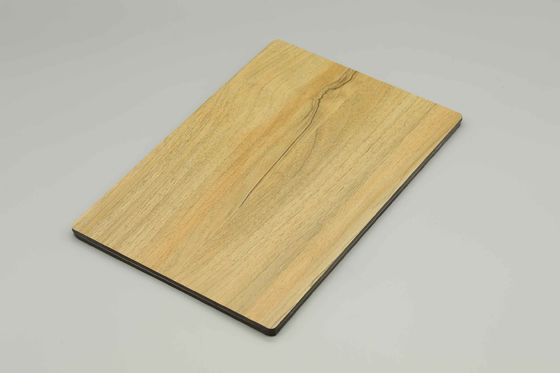 Siyah Ateş B1 UV Dirençli Dış Duvar Kaplamaları İçin Suya Karşı PVDF Alüminyum Kompozit Panel