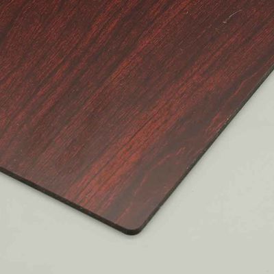 4MM Anti Scratch PVDF wooden Wall Cladding Exterior Acp Paneling Aluminum Composite Panels   Fire Retardant