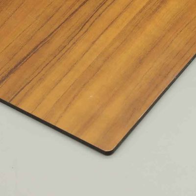 350mm 5800mm Ahşap Tanesi Alüminyum Kompozit Panel Alüminyum Kompozit Panel
