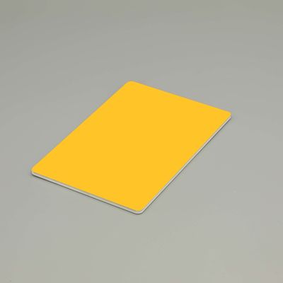 B1 Sınıfı Yangına Hazır Kompozit Paneller 1M 1.5M İşaret Taşı Alüminyum Kompozit Panel