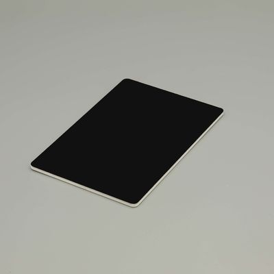Siyah B1 Yangın geçirmez Alüminyum Kompozit Panel 3mm - 7mm Yangına dayanıklı Acp