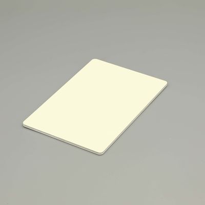 B1 A2 çekirdek PVDF kaplama HDPE 1.22 X 2.44m Yangın Hazırlanmış Alüminyum Kompozit Panel ACP Çatı Taşı 0.30mm