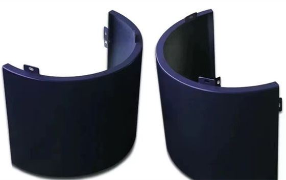 Dış donanım için kapak kapak Anti-multiple Erozyon çiçek tasarımları Alüminyum Anodizasyonlu cephe Kapalı Anti-Statik Dış Duvar kurulumları