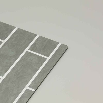 4MM Mermer Kaplama ACP Levhalar - Çizilmeye Dayanıklı, Standart Boyut 1,22x2,44m