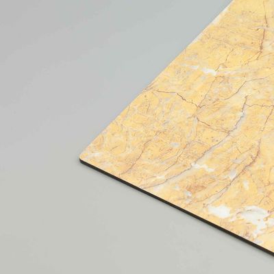 Mermer Alüminyum Kompozit Panel 4mm | İç ve Dış Cephe Kaplamaları İçin Çizilmeye Dayanıklı ACP Levha