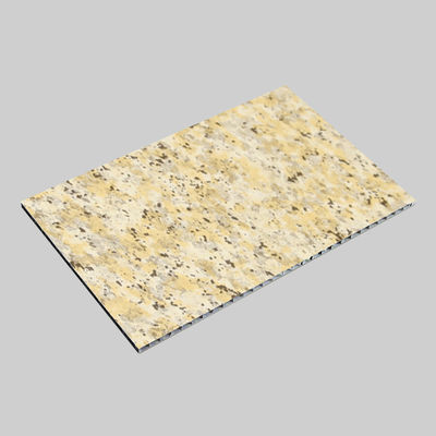 Sarı Alüminyum Bal çekirdeği çekirdek paneli 244cm Granit Alüminyum Bal çekirdeği panelleri 4x8