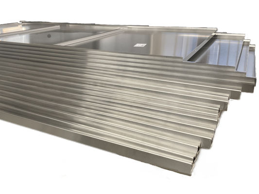 İnşaat Alanı Erozyona dayanıklı normal panel düz panel tipi Alüminyum Finer Fluorocarbon Anti-Statik Kaplı Dış Duvar Montajı