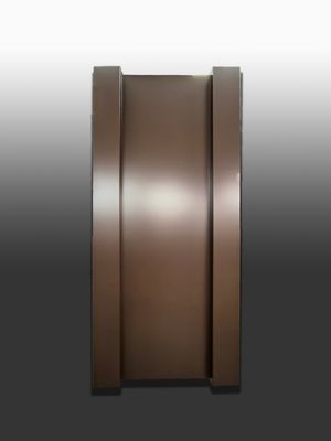 2.00MM Ahşap Taneler Alüminyum Finer Perde Duvar Kaplama Fasad Dekorasyonu Bina Dış Dekorasyonu için