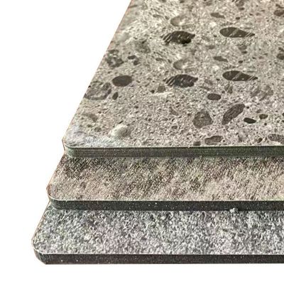 Çizik Dirençli Dış Duvarlar Tip Dekoreli Acp Yaprak İç Cephe Acp Kaplama Bina Malzemesi Alüminyum Kalınlığı 0.43mm Perde Duvarı