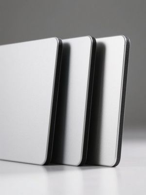 Çeşitli Estetik PE Alüminyum Kompozit Paneli 3mm - 6mm Kalınlığı Dekorasyon Acp Duvar Kaplama 1000mm 1500mm