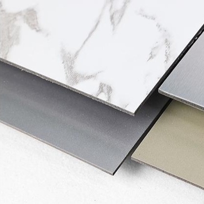 Mimarlık Kaplamaları için PE Alüminyum Kompozit Panel 4-7mm