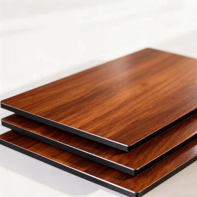 Jixiang Siji 3D Çift Taraflı Ahşap Alüminyum Kompozit Paneli. Zeytin Ahşabı Yapısı ACP. 4 mm B1 Yangın geçirmez çekirdek.